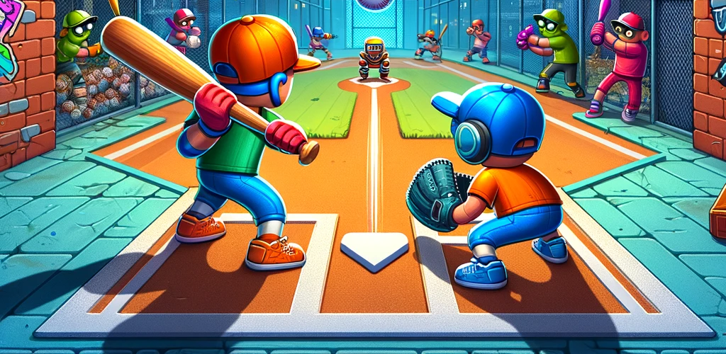 Screenshot of the video of Street Baseball 2024