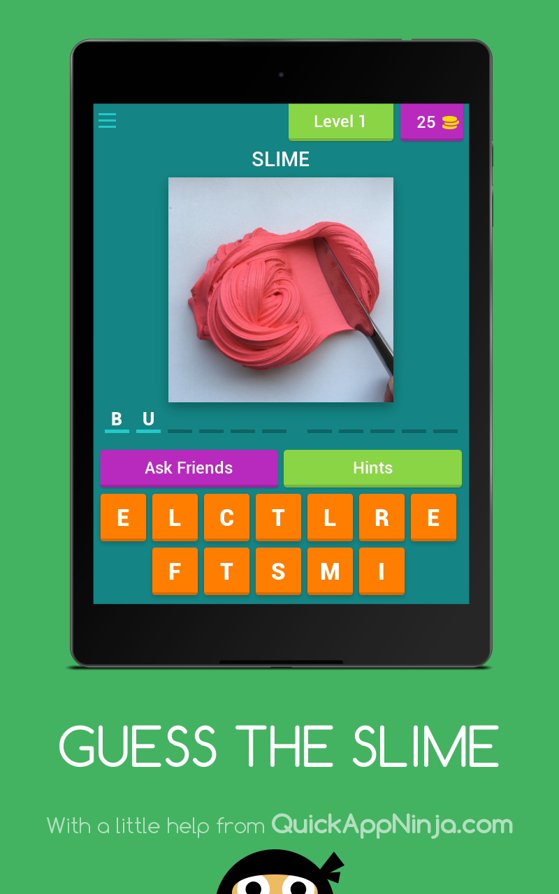 GUESS THE SLIME 遊戲截圖