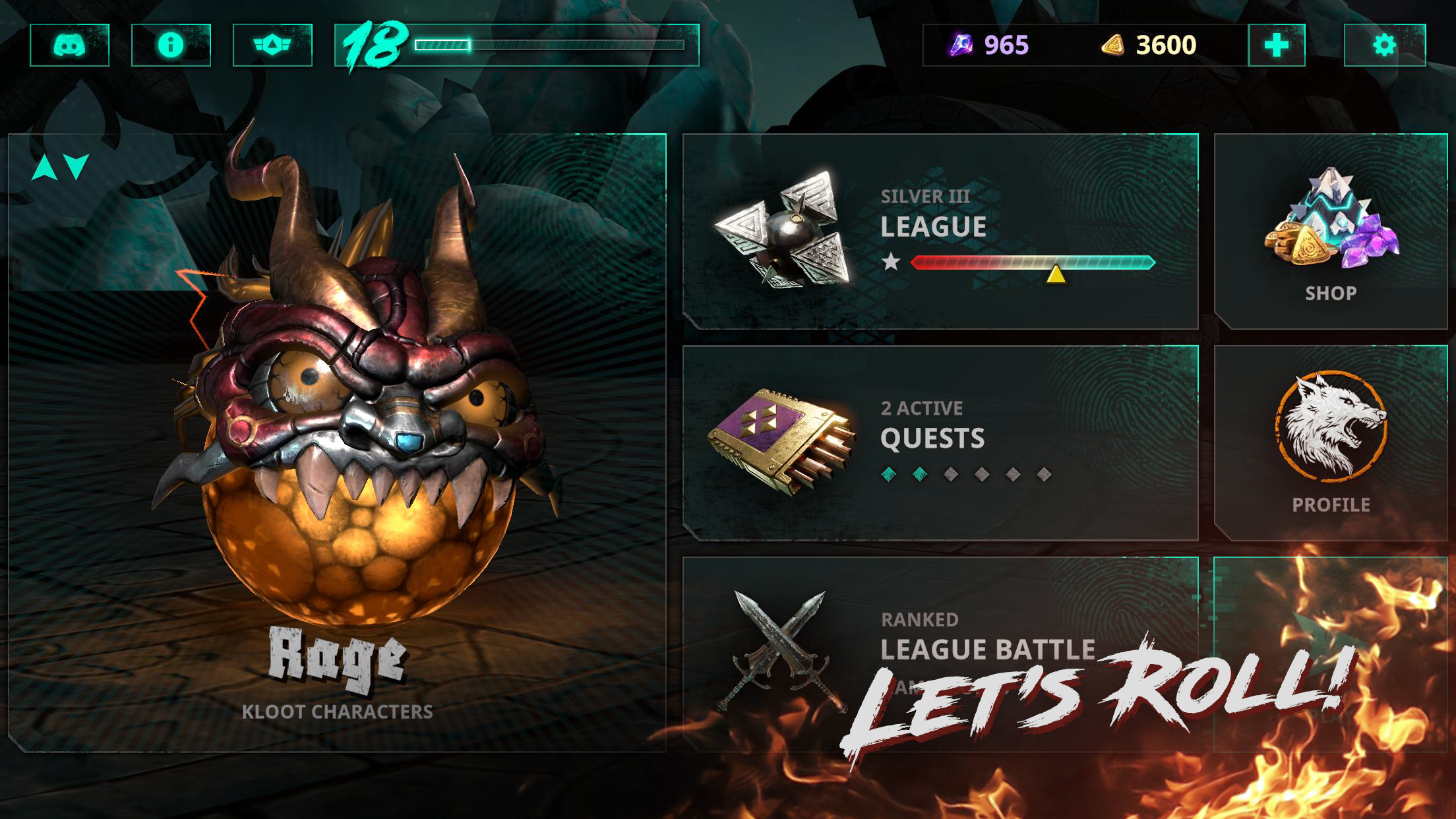 Kloot Arena Game Screenshot