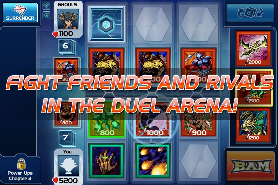 Screenshot of Yu-Gi-Oh! BAM Pocket