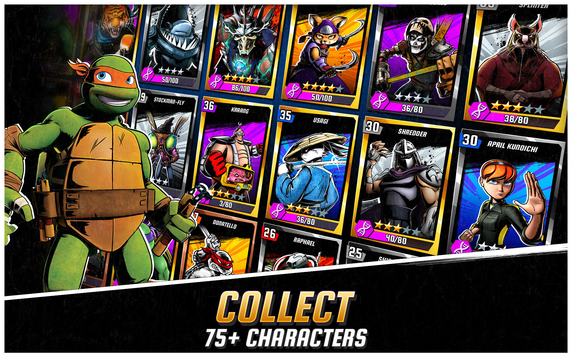 Ninja Turtles: Legends Game Screenshot