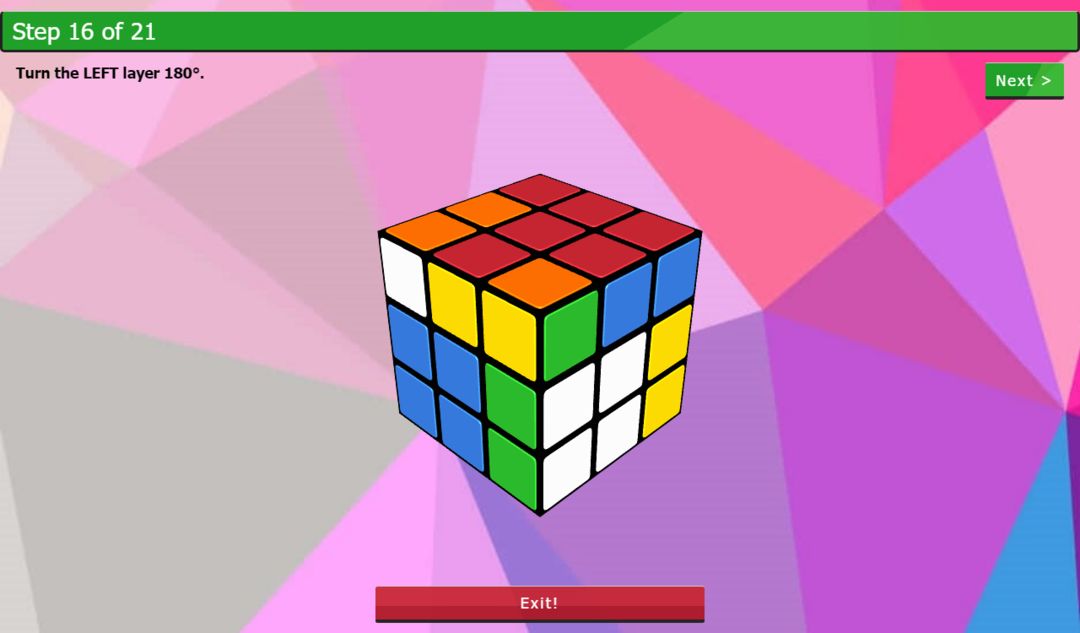 3D-Cube Solver遊戲截圖