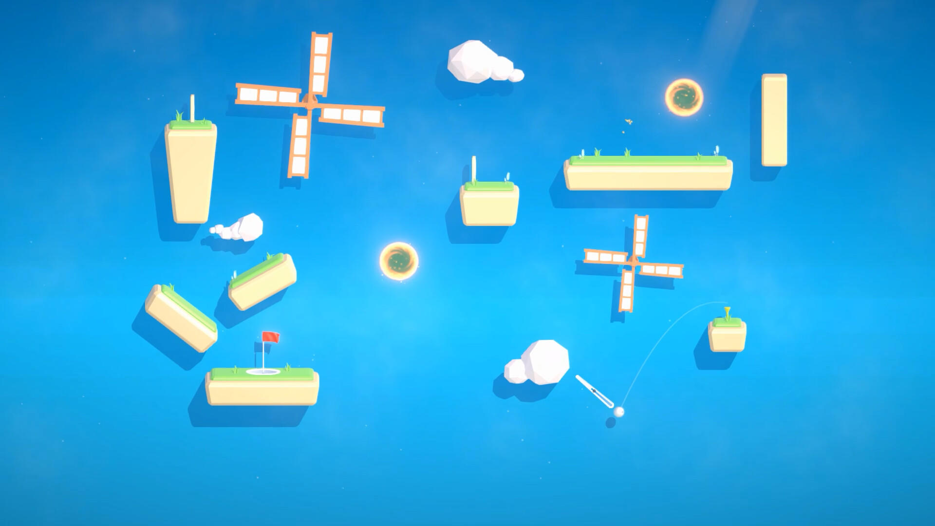 Screenshot of Hole in the Clouds