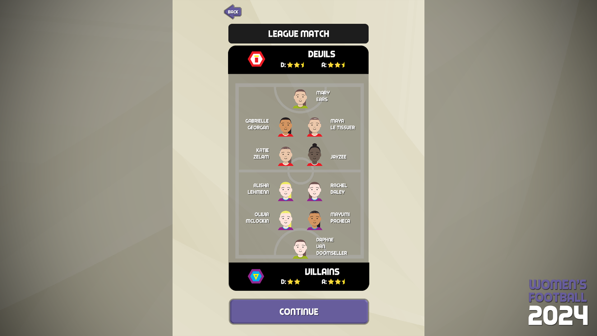 Screenshot 2 of Women's Football 2024 