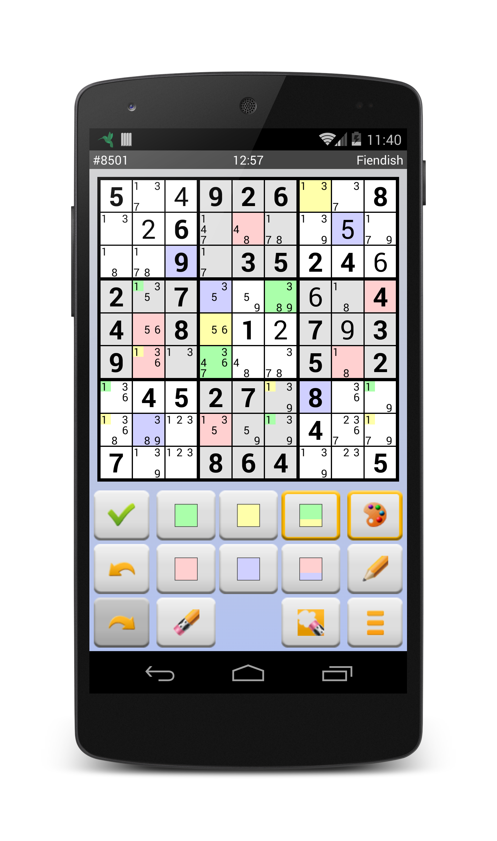 Sudoku 10'000 Pro 遊戲截圖