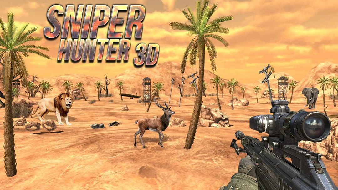 Hunting Sniper 3D 게임 스크린 샷