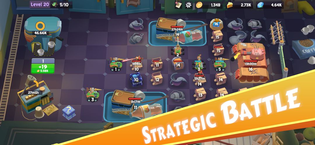 Idle Toy Crash: Kitchen Robber screenshot game
