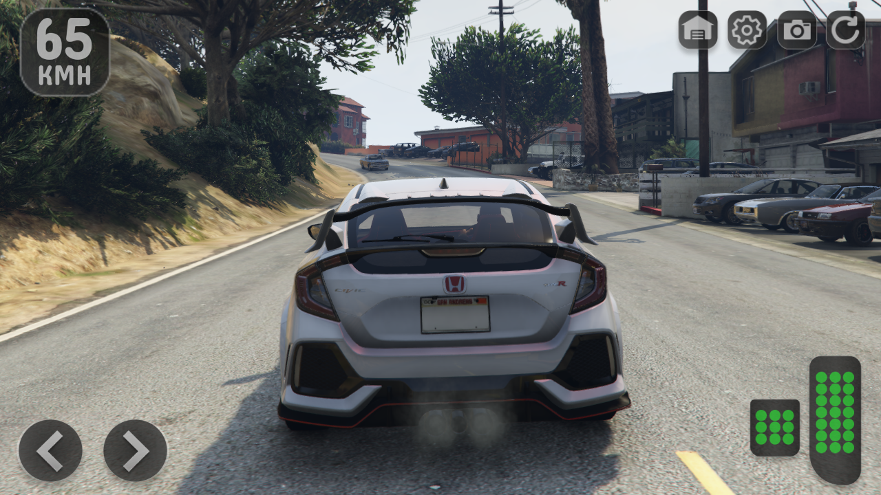 Furious Racer: Honda Civic JDM 게임 스크린 샷