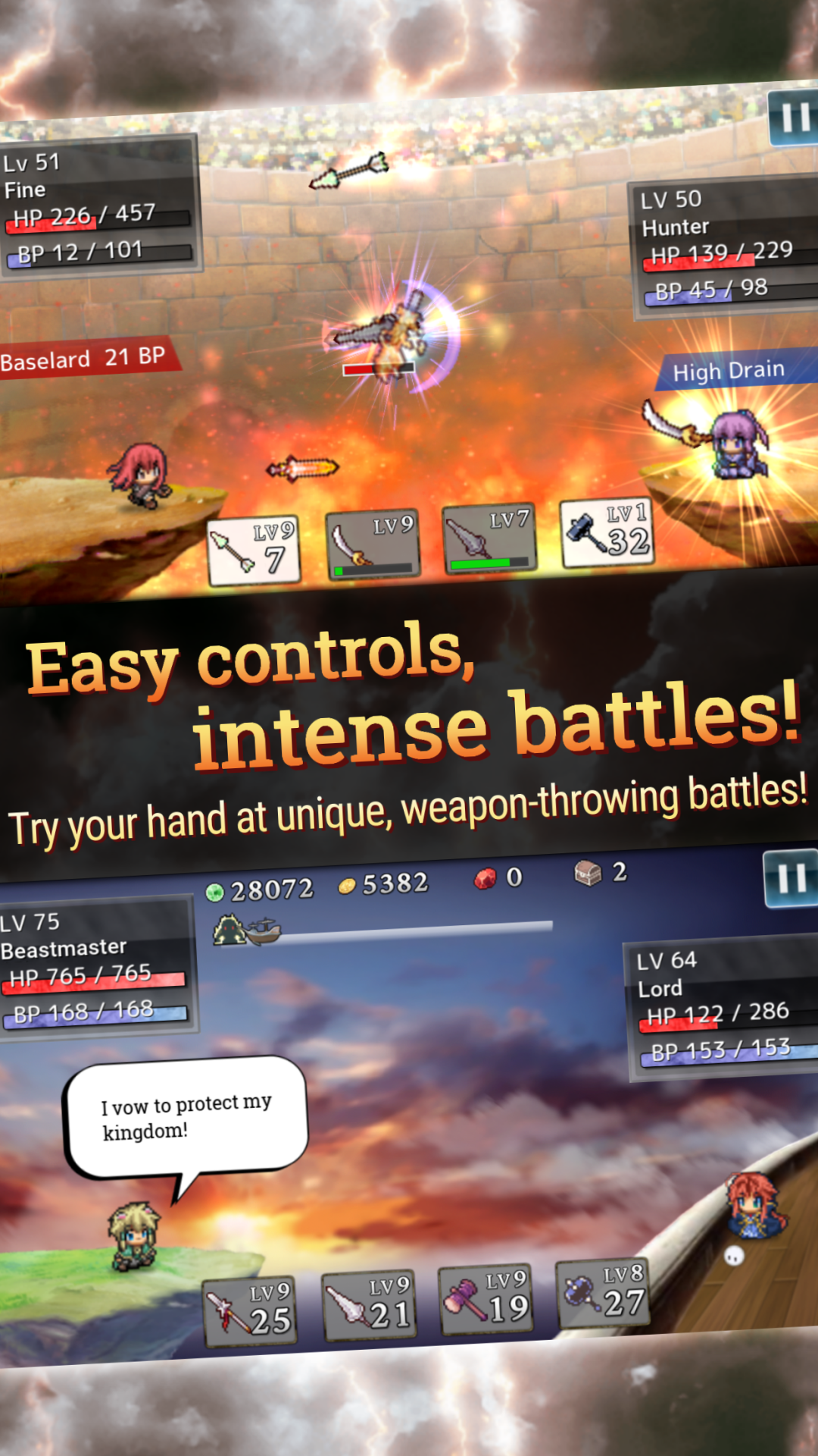 Weapon Throwing RPG 2 ภาพหน้าจอเกม