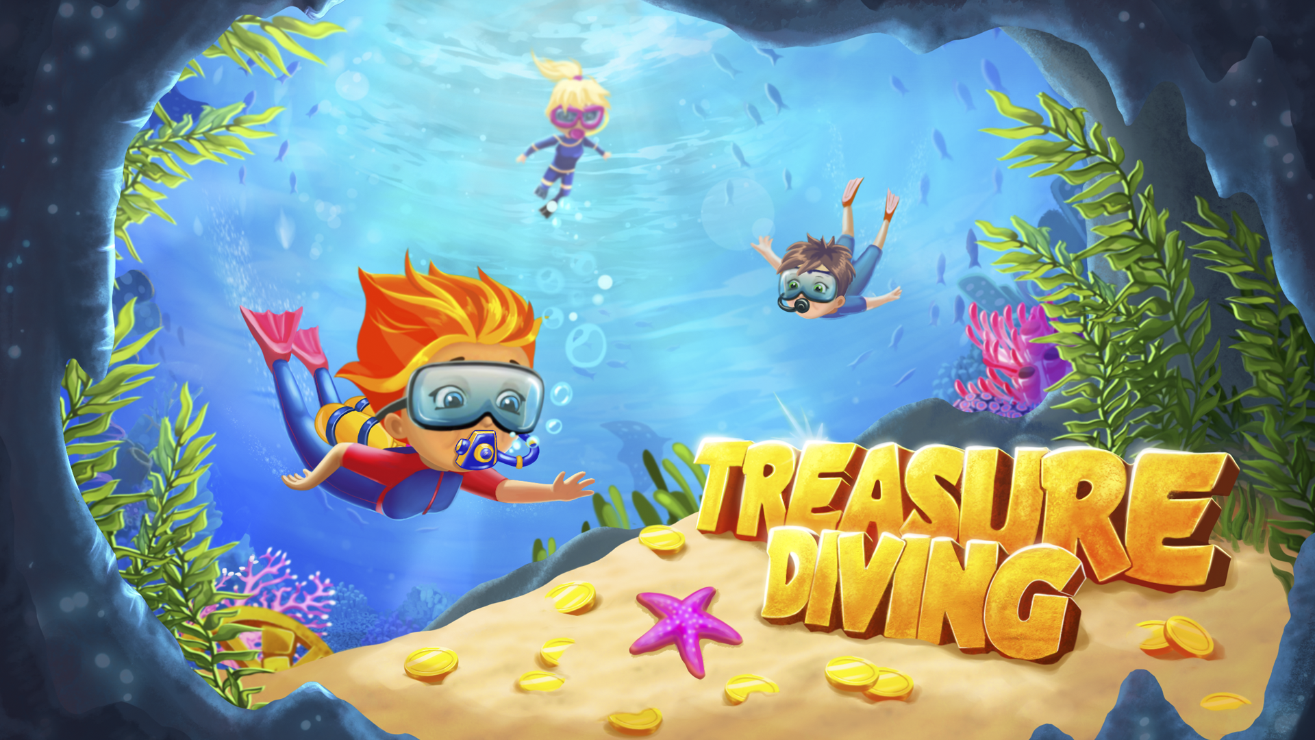 Treasure Diving Game Screenshot