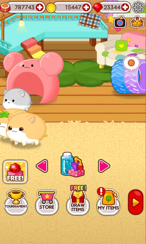Animal Judy: Golden Hamster Game Screenshot