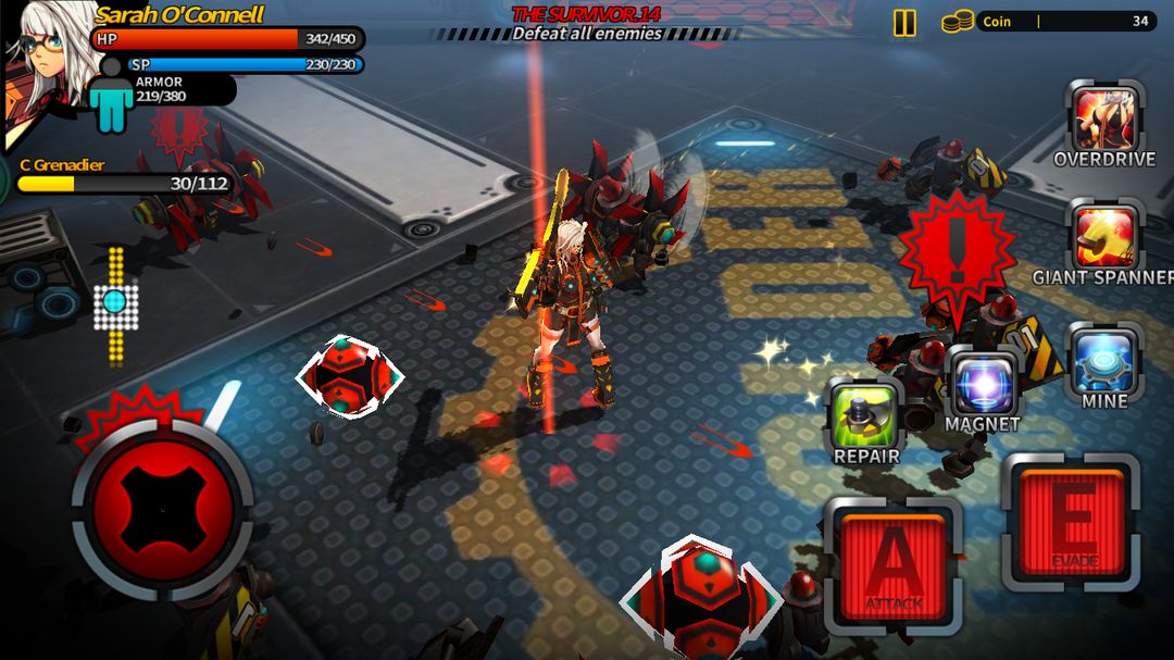 Smashing The Battle screenshot game
