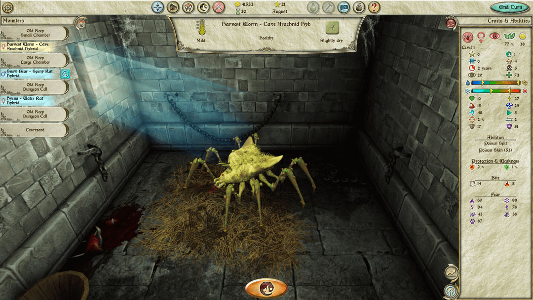 Screenshot of The Monster Breeder