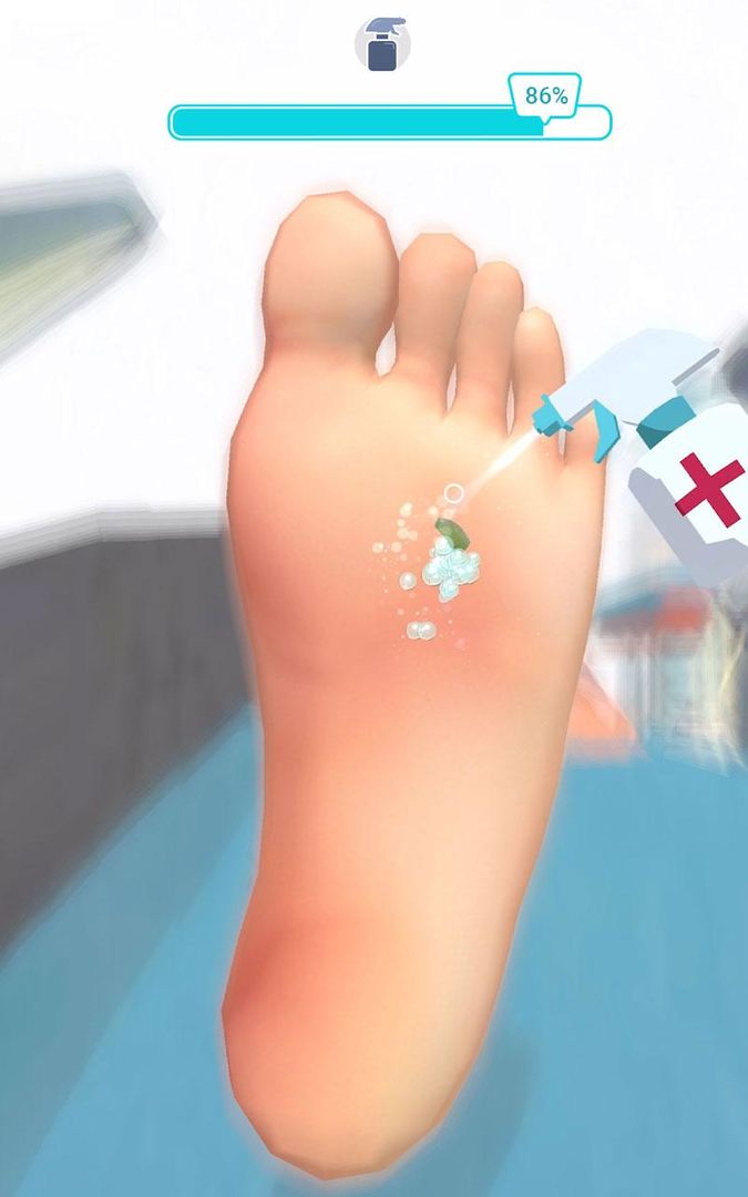 Foot Clinic - ASMR Feet Care screenshot game