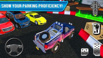 Ferry Port Trucker Parking Sim Game Screenshot