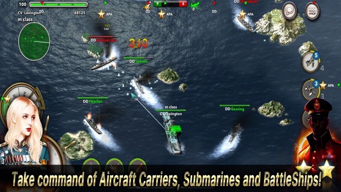 Screenshot of Navy Field: Online Sea Battles