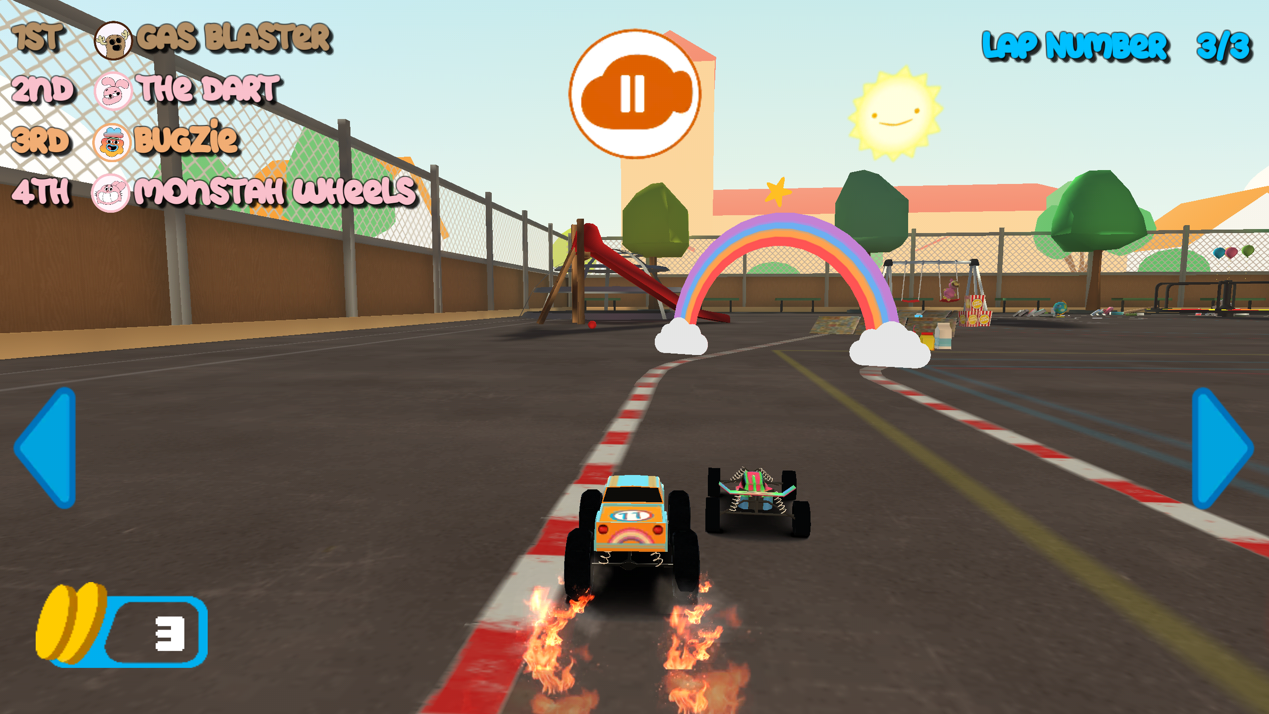 Gumball Racing Game Screenshot