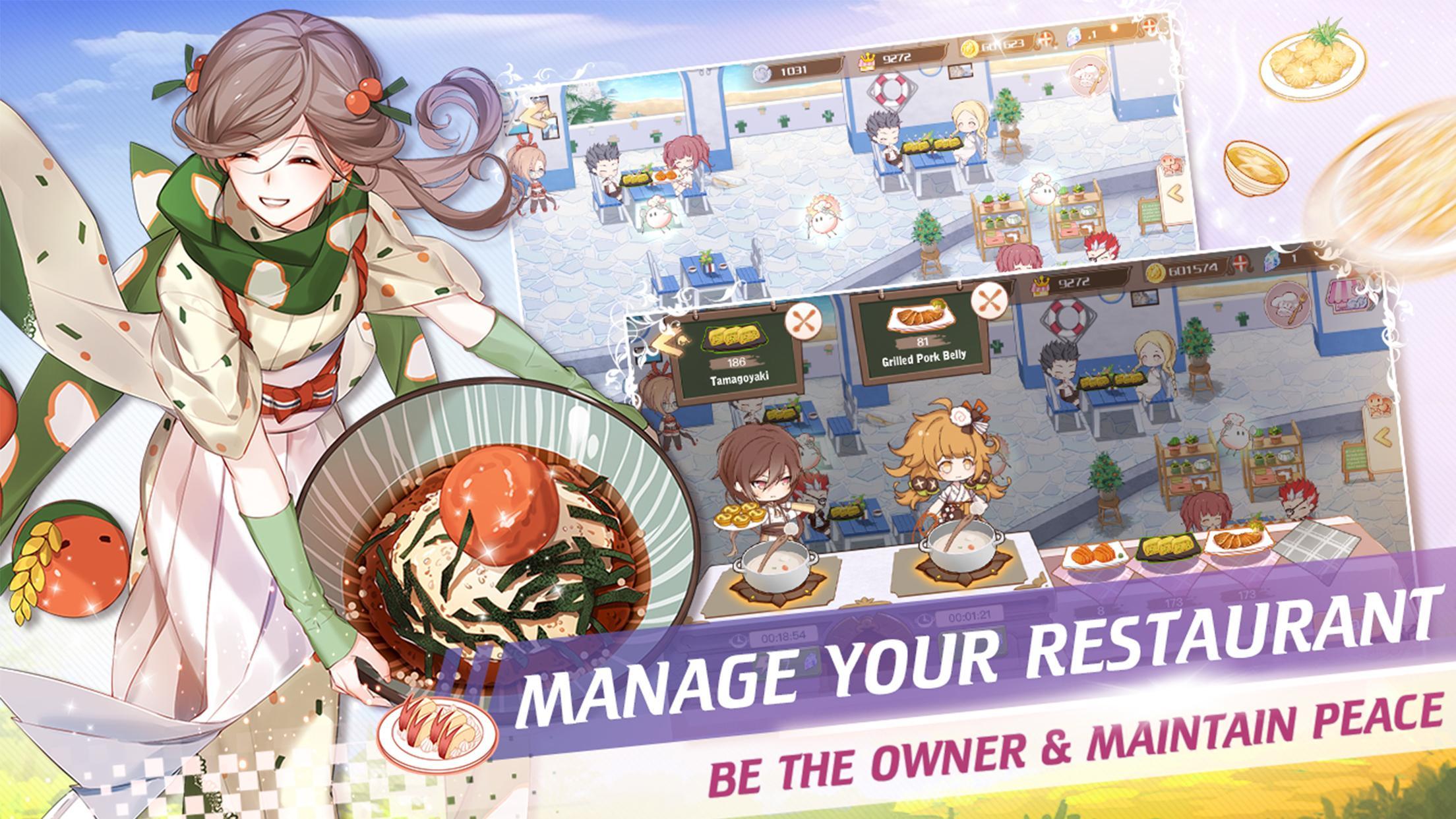 Food Fantasy Game Screenshot