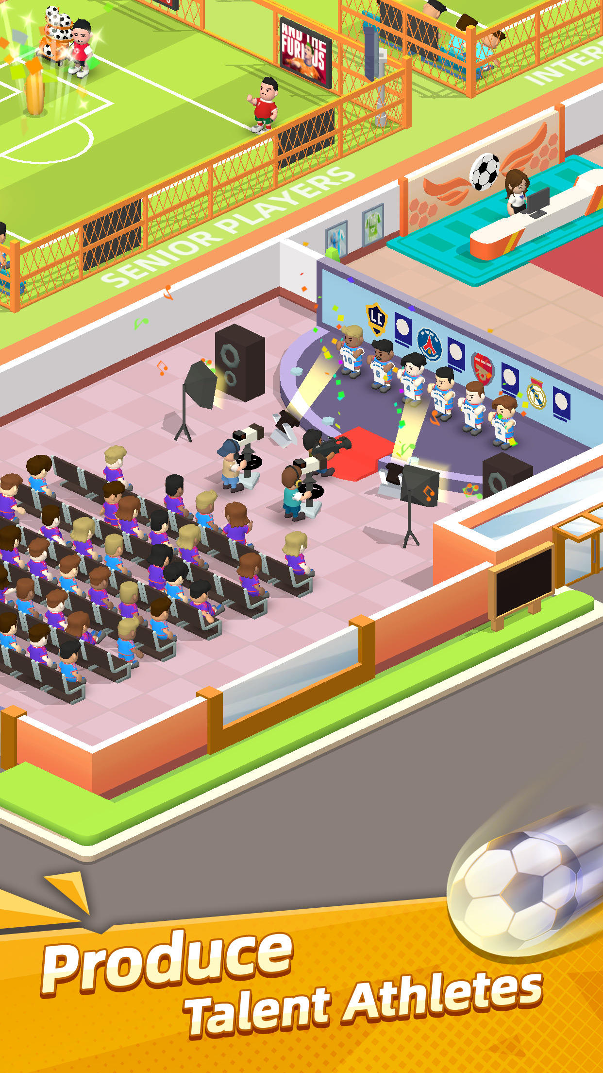 Soccer Empire-The Dream Begins Game Screenshot