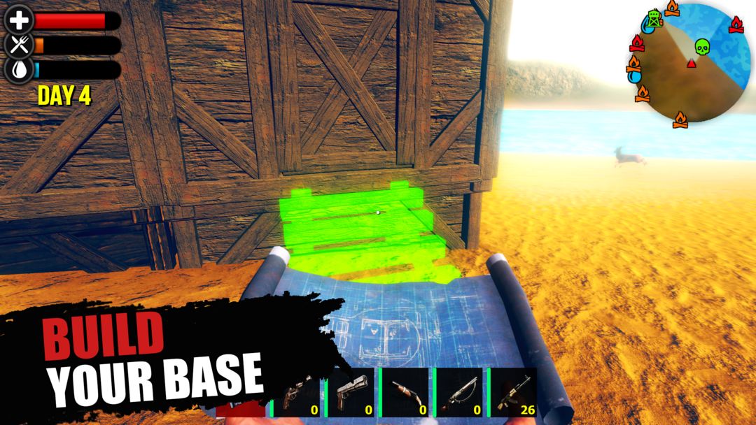 Just Survive Ark: Raft Survival Island Simulator ภาพหน้าจอเกม
