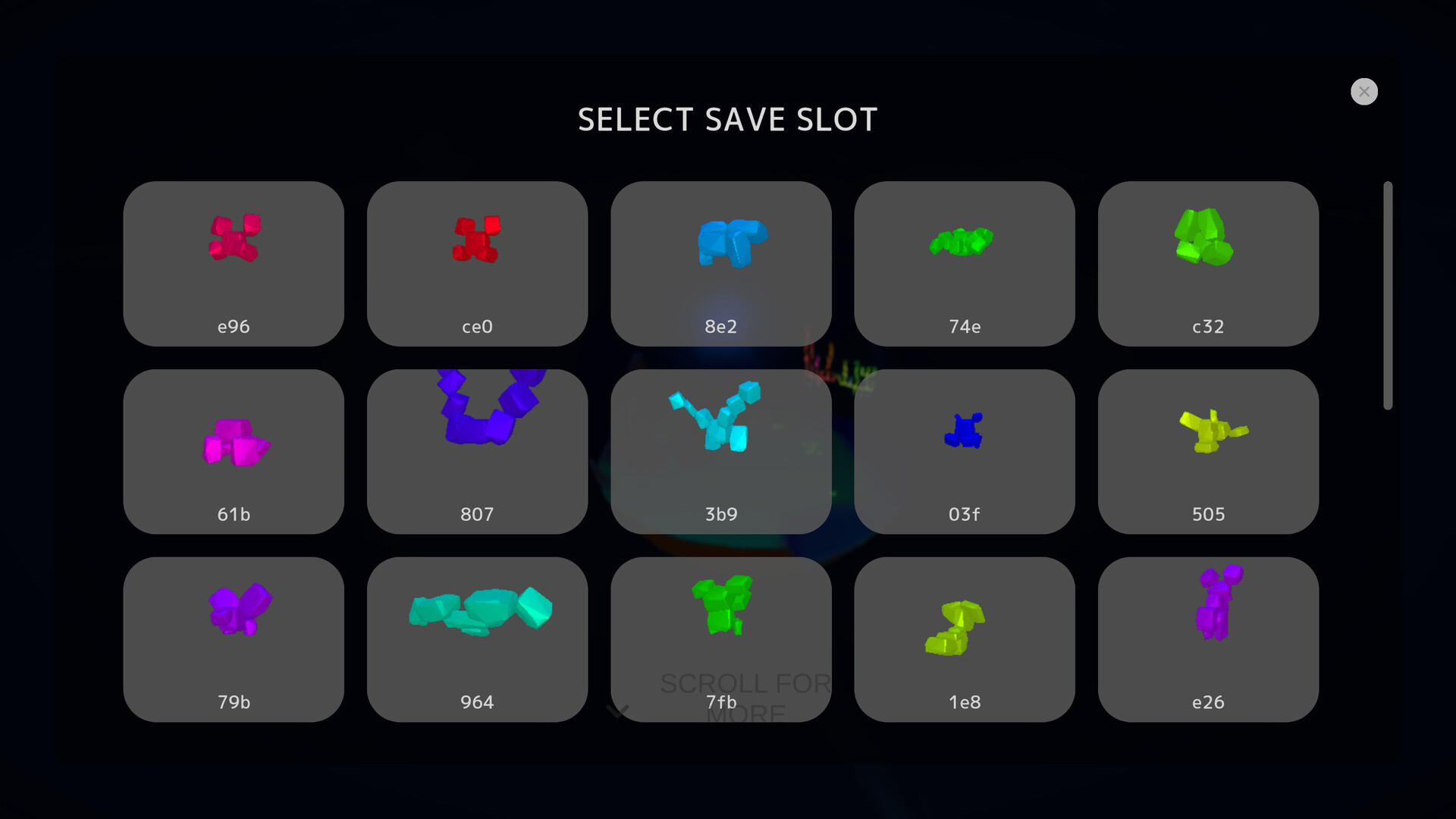 ANLIFE: Motion-Learning Life Evolution screenshot game