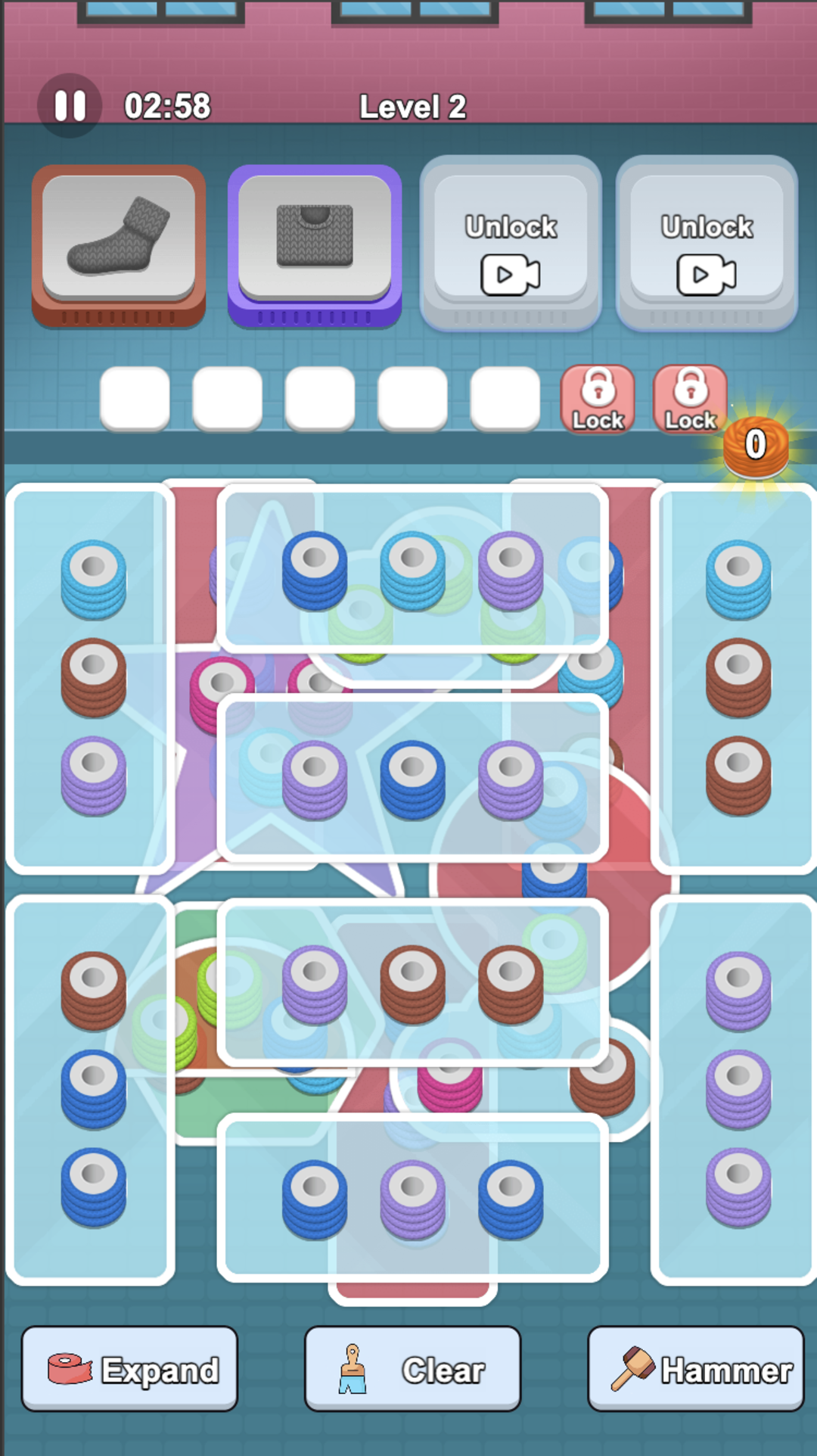 Wool Sort Master Game Screenshot