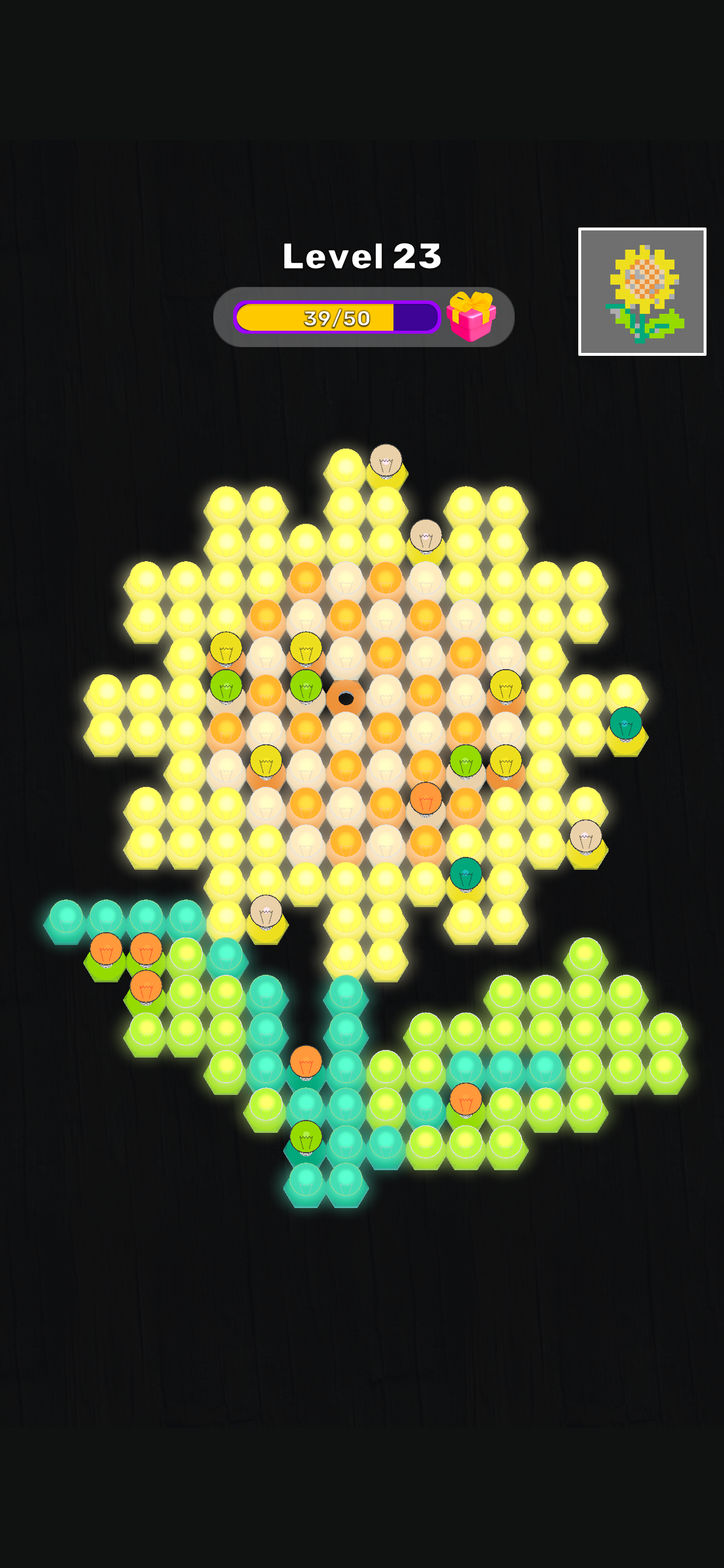 Light n Bulb Sort Game Screenshot