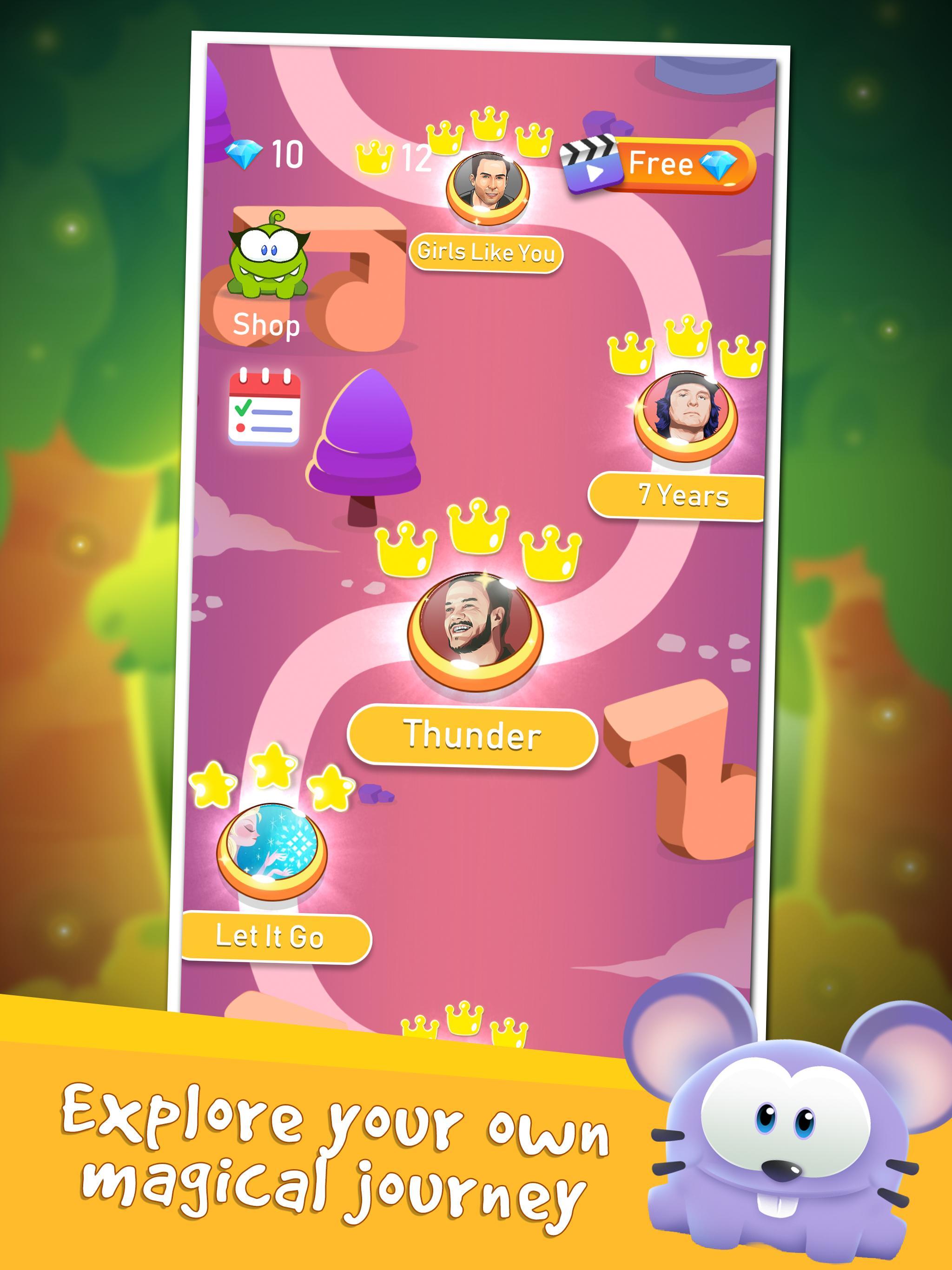 Magic Tiles Friends Saga Game Screenshot