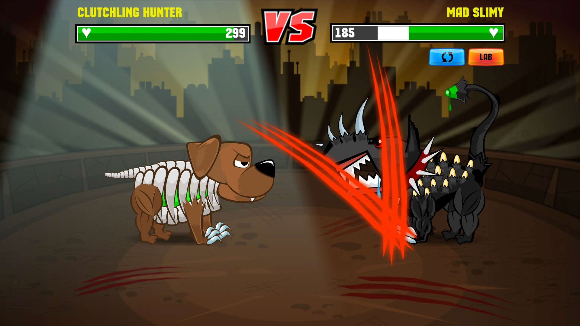 Mutant Fighting Cup Original Game Screenshot