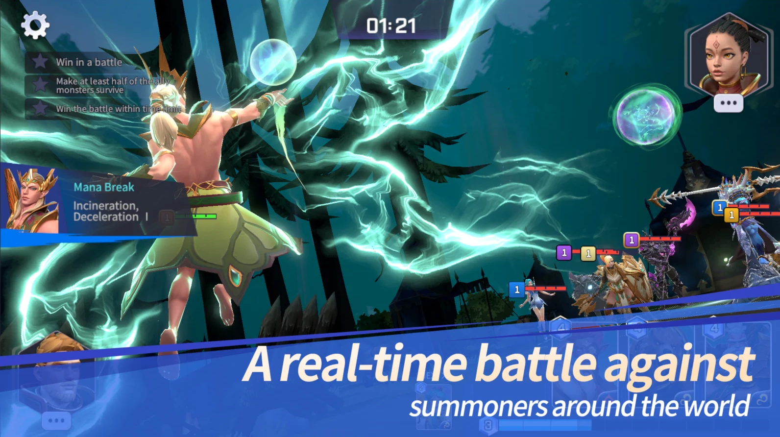 Summoners War: Lost Centuria Game Screenshot