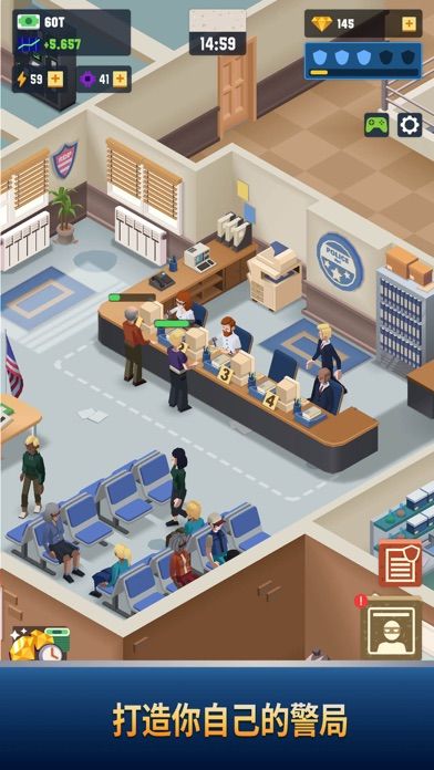 Idle Police Tycoon - Cops Game遊戲截圖