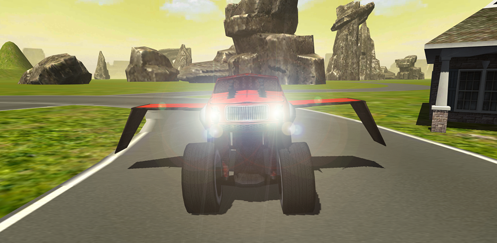 Banner of Simulatore di monster truck volante 1