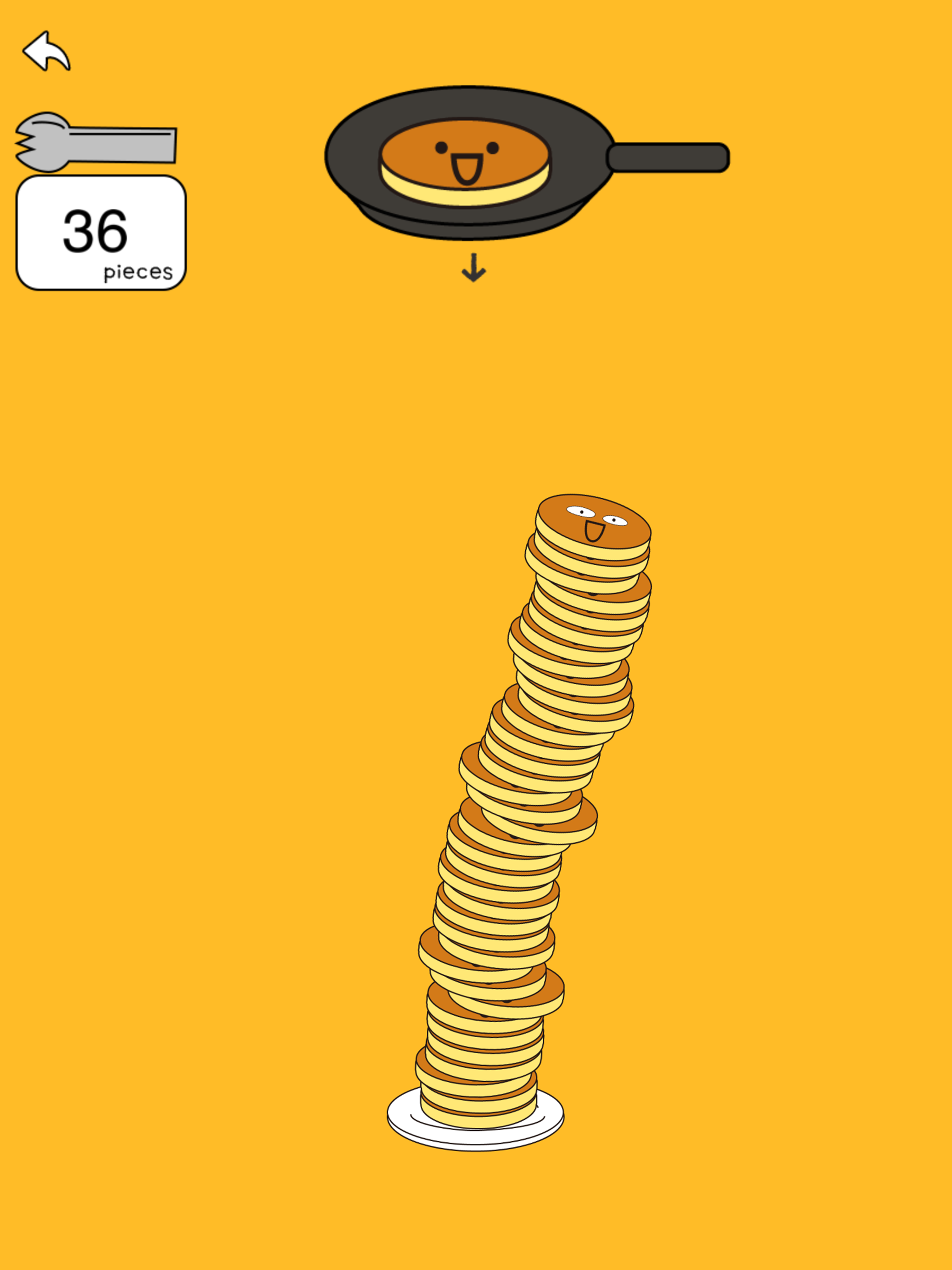 Pancake Tower-Game for kids Game Screenshot