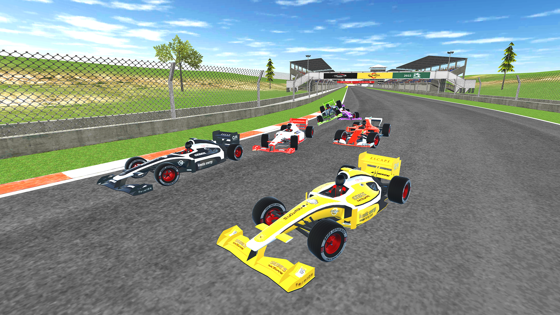 Formula One: 자동차 게임 게임 스크린샷