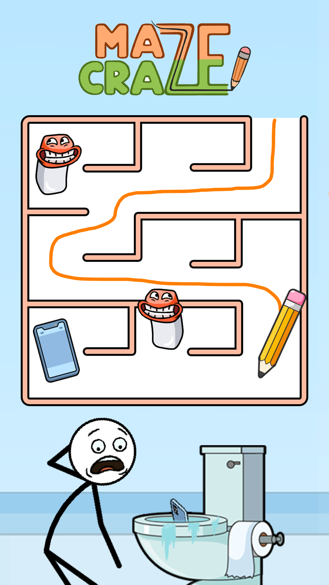 Maze Craze Game Screenshot