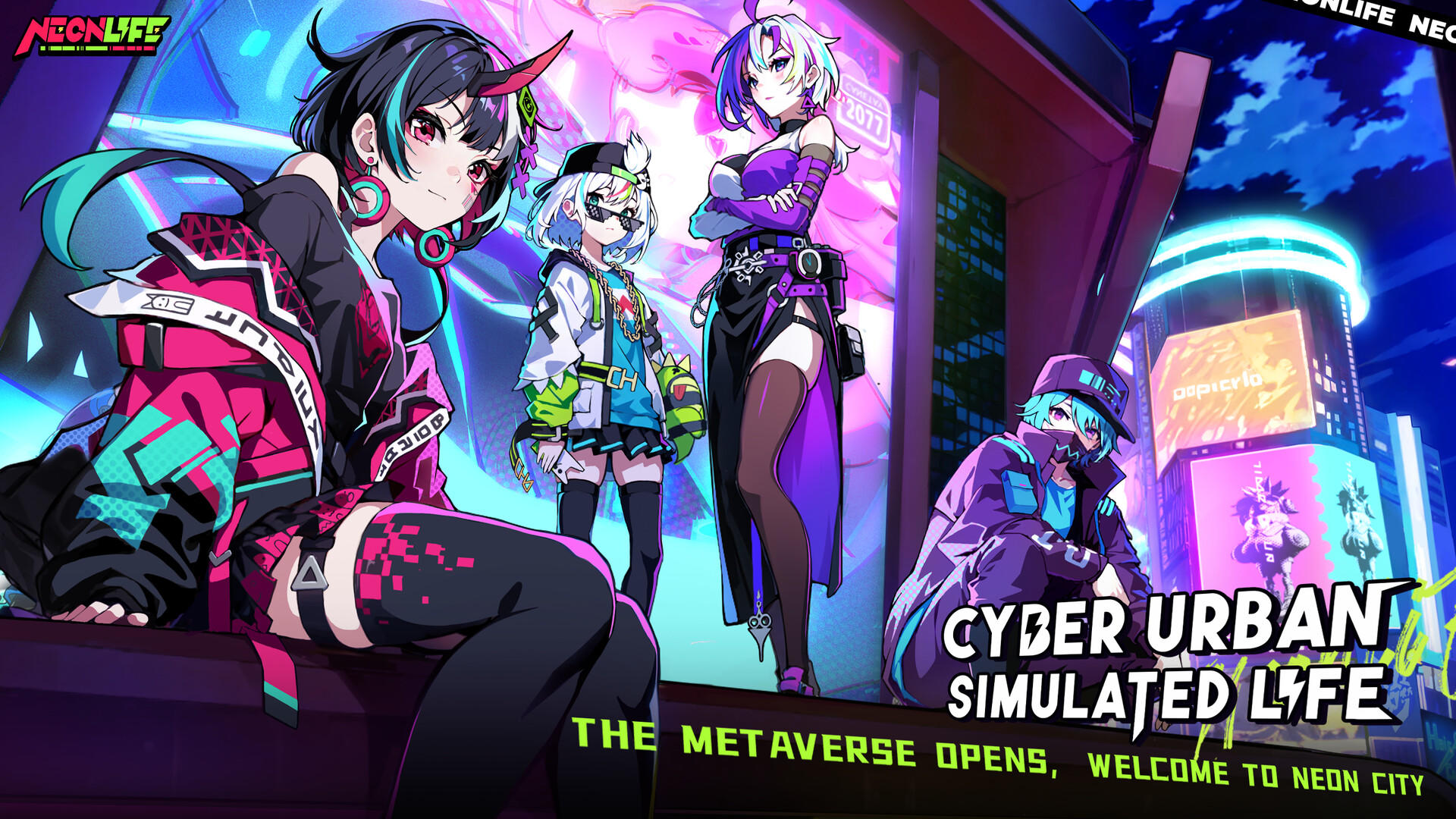 霓虹人生 Game Screenshot
