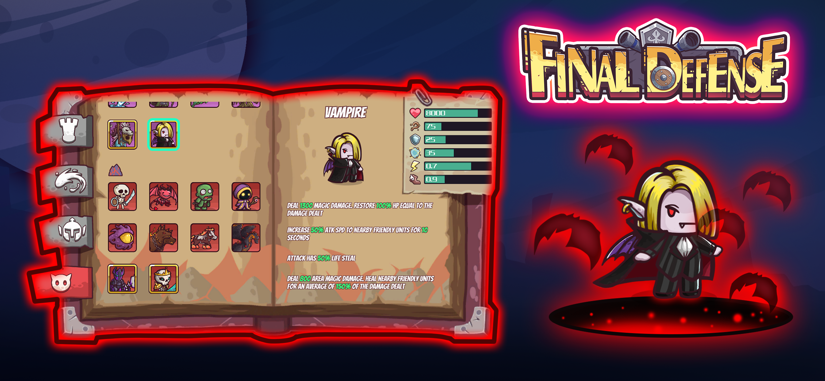 Final Defense Game Screenshot