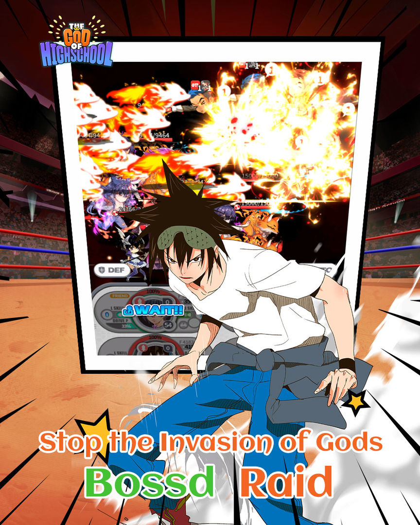 The God of High School ภาพหน้าจอเกม