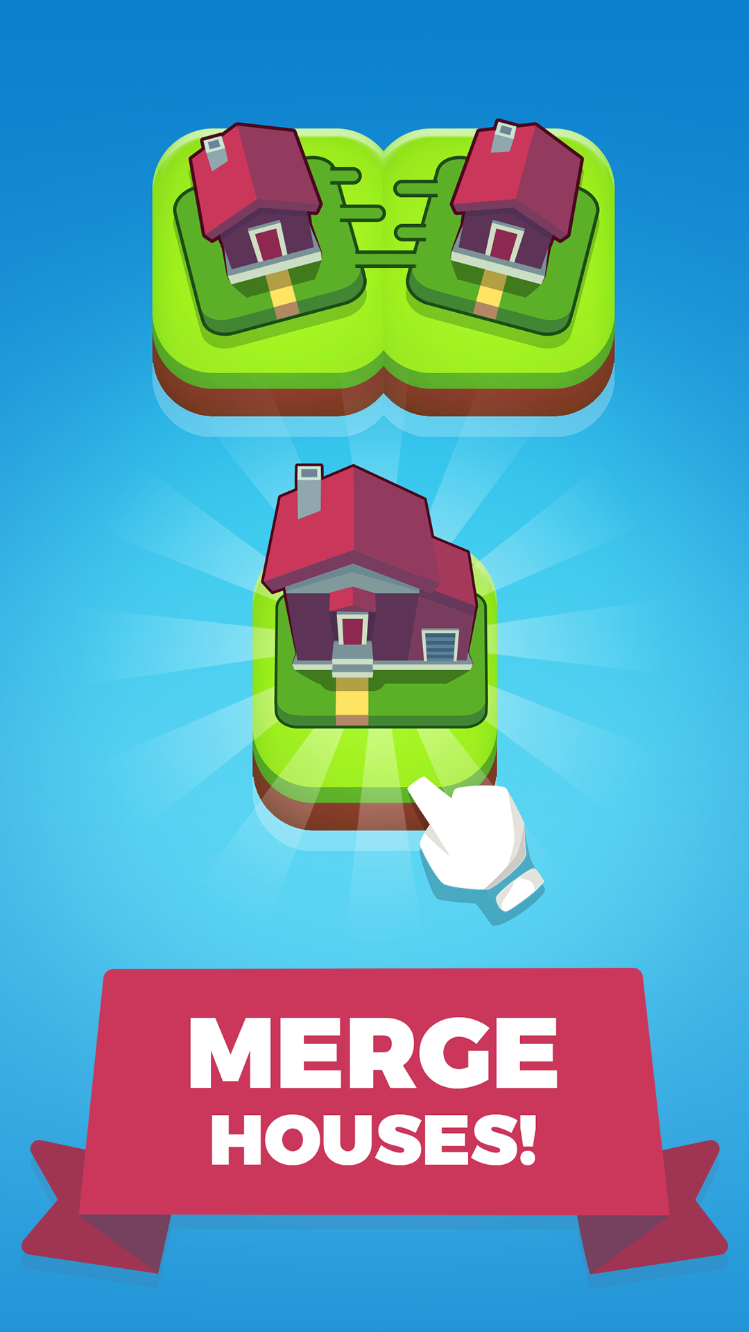 Merge Town! Game Screenshot