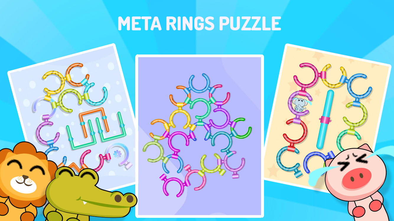 Screenshot of Meta Rings Puzzle