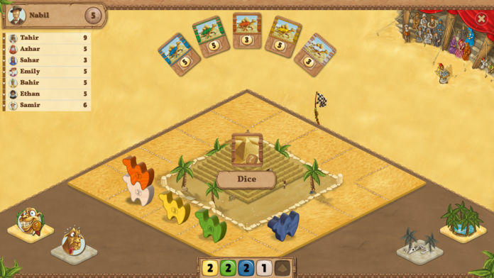 Camel Up Game Screenshot