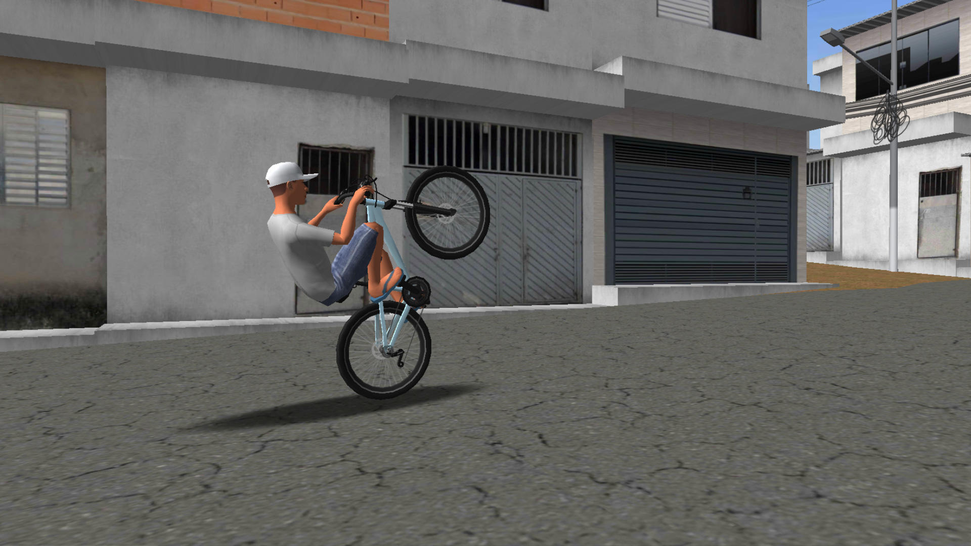 Moto Wheelie 3D Game Screenshot