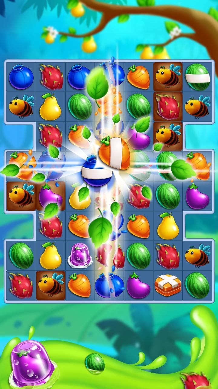 Скриншот игры Fruits mania: Match3 Adventure