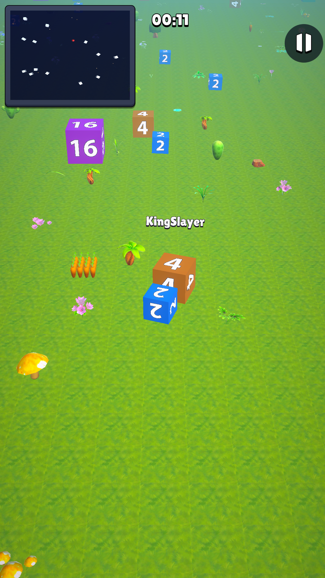 Cube arena 2048 Jungle android iOSTapTap