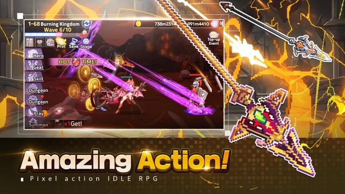 Magic Spear Idle RPG Game Screenshot