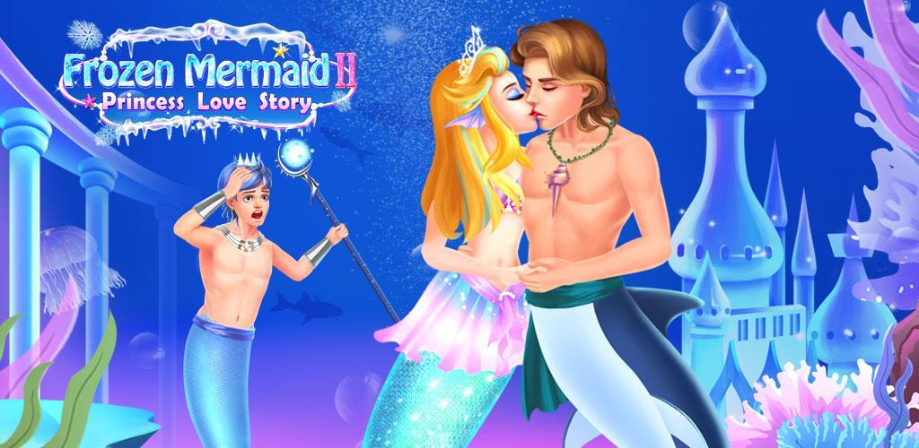 Banner of Ang Little Princess Mermaid 2: Dress Up Story Game 1.1