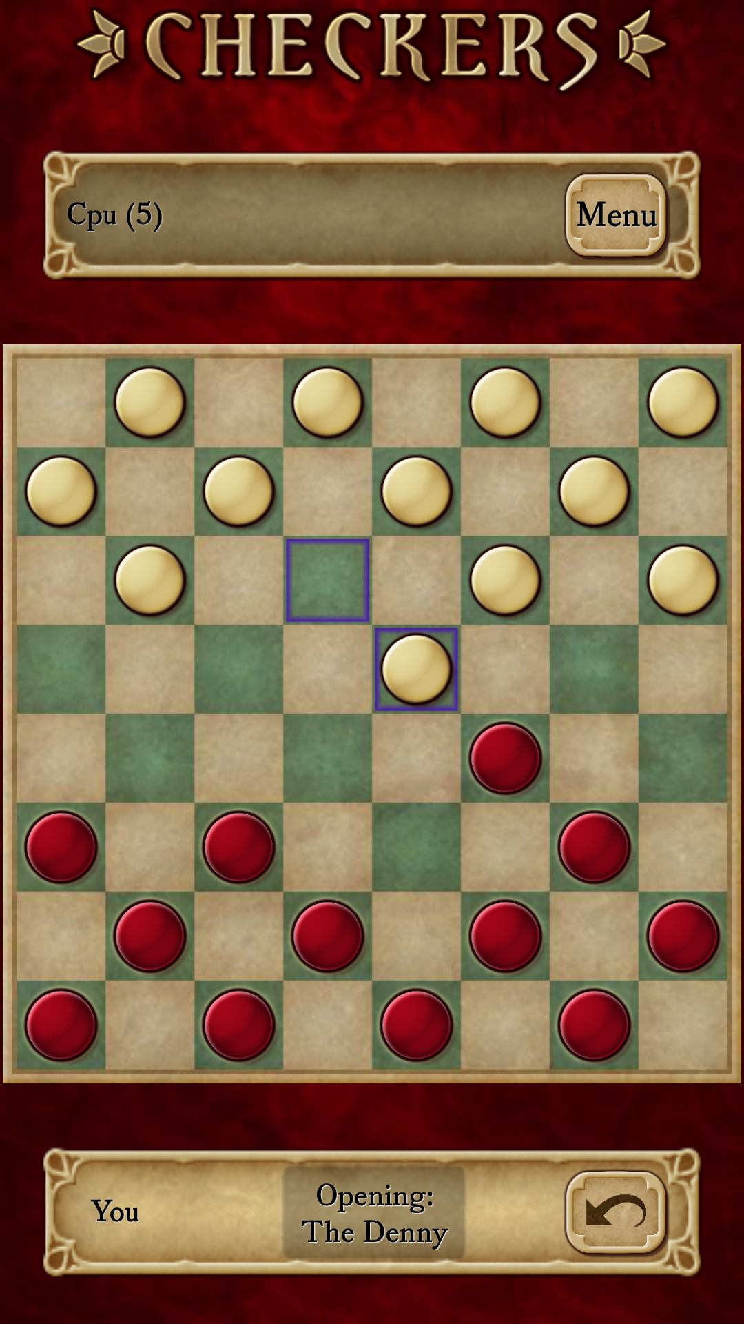 Checkers Pro ゲームのスクリーンショット