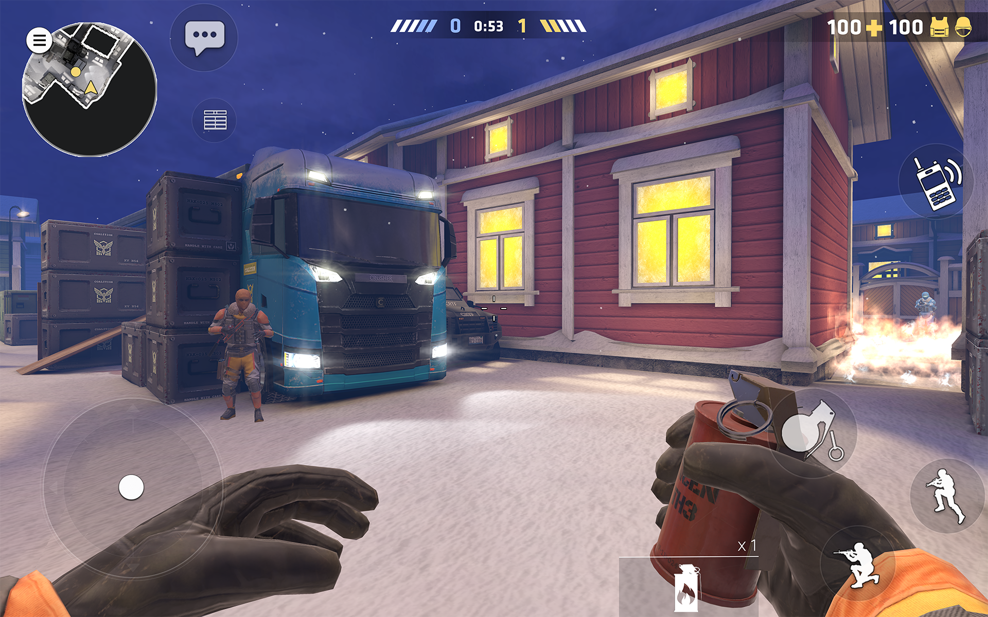 Critical Ops: Multiplayer FPS ゲームのスクリーンショット