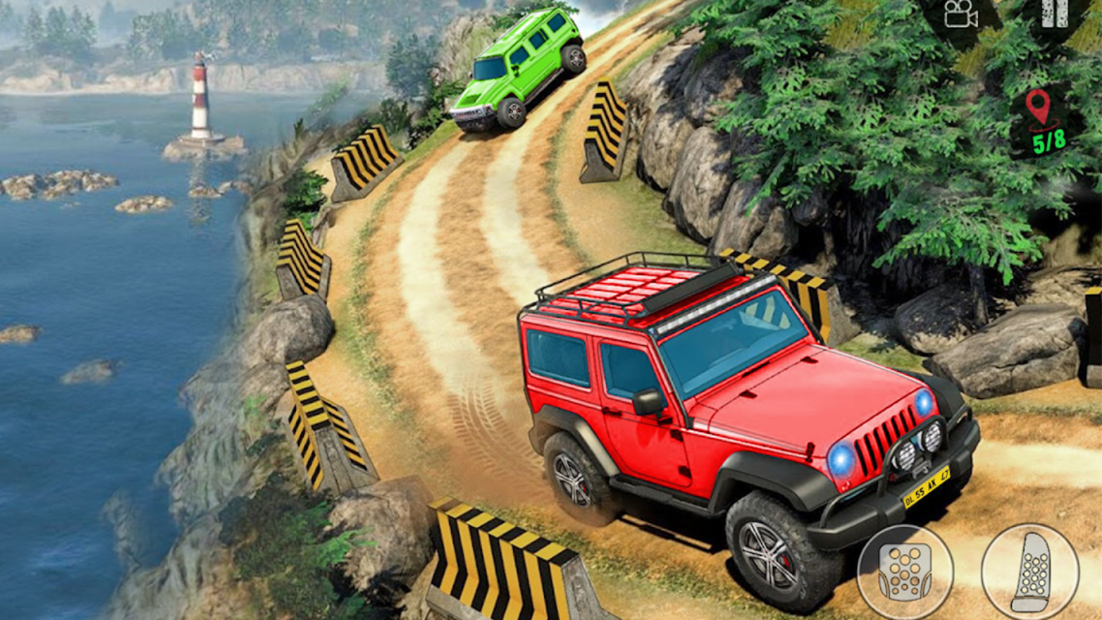 Screenshot 1 of Offroad Jeep Driving 4x4 Games 2