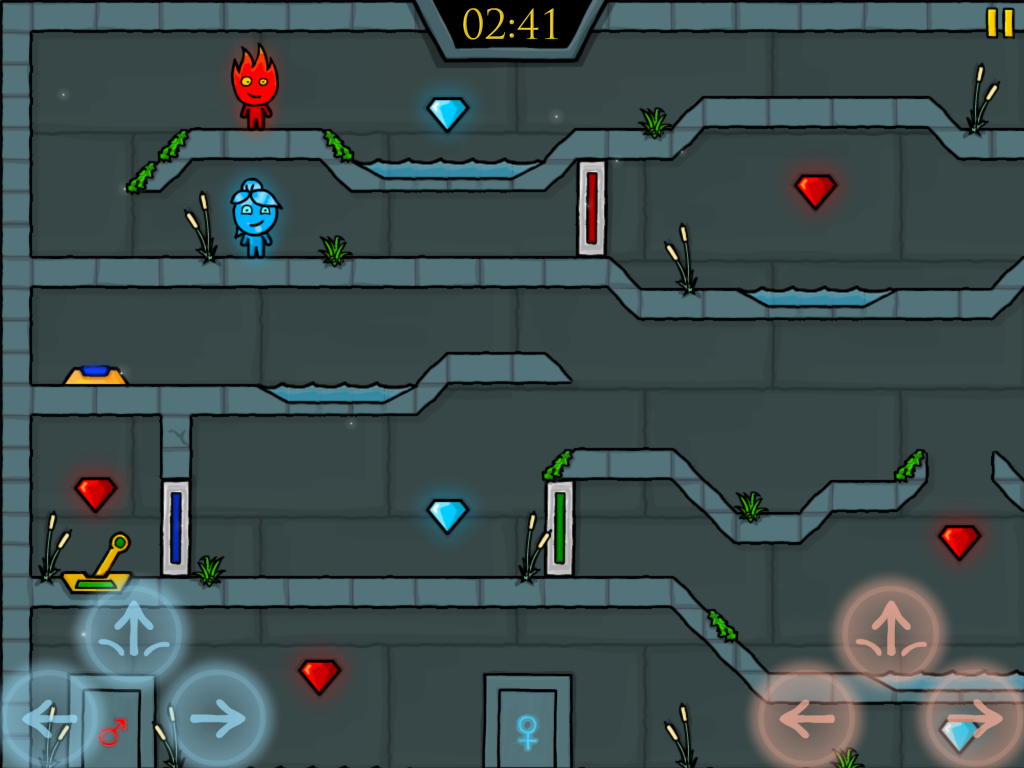 Captura de Tela do Jogo Fireboy & Watergirl: Elements